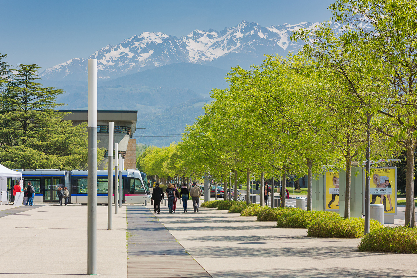 Le campus de Saint-Martin-d'Hères