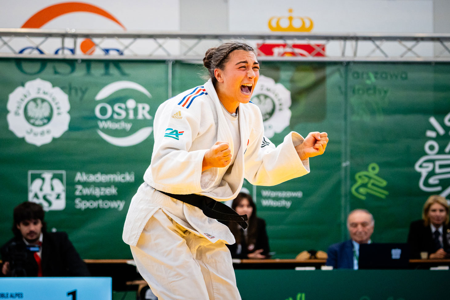 La judokate Émilie Dando