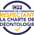 Logo de la charte de déontologie du CPF